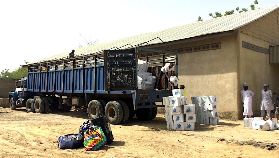 Empower 54 Gives 40 Feet Container of Meds to IDPs in Borno State