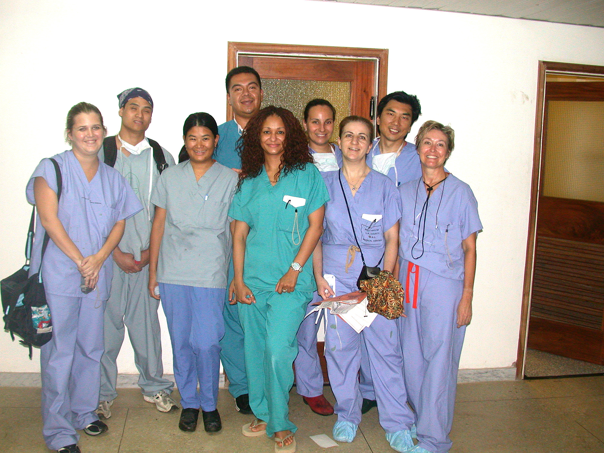 Volunteer medical team from California