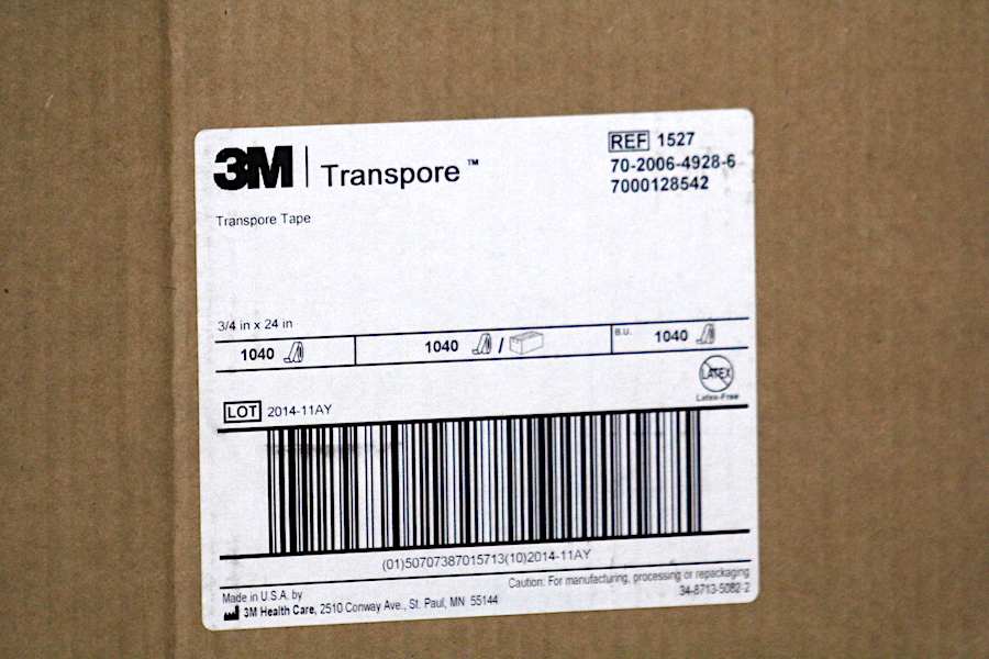Transpore tapes