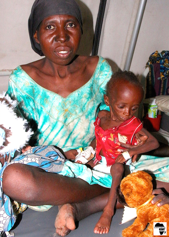 Empower54 evacuates malnourished children in Bama